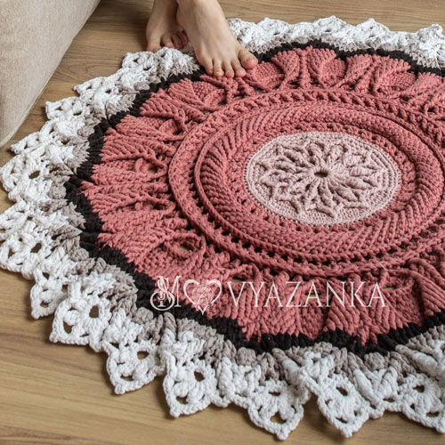 Crocheted rugs